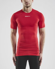 Craft Compression T-shirt (tight fit) Pro Control Underwear red Men